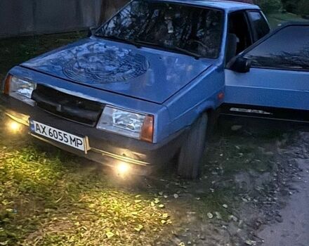 Синий ВАЗ 2108, объемом двигателя 1.3 л и пробегом 10 тыс. км за 900 $, фото 1 на Automoto.ua