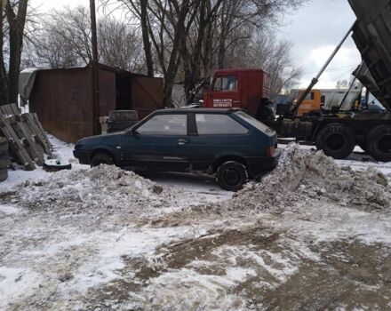 Синий ВАЗ 2108, объемом двигателя 1 л и пробегом 2 тыс. км за 349 $, фото 1 на Automoto.ua