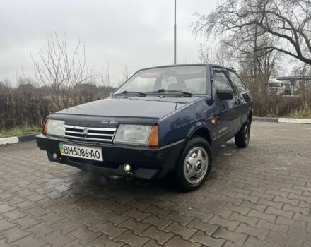Синий ВАЗ 2108, объемом двигателя 1.3 л и пробегом 120 тыс. км за 1000 $, фото 1 на Automoto.ua