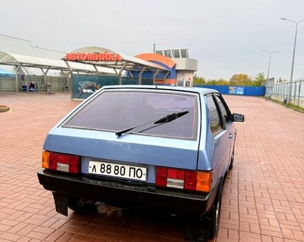 Синий ВАЗ 2108, объемом двигателя 1.5 л и пробегом 97 тыс. км за 1000 $, фото 1 на Automoto.ua