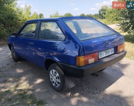 Синій ВАЗ 2108, об'ємом двигуна 1.3 л та пробігом 333 тис. км за 623 $, фото 1 на Automoto.ua