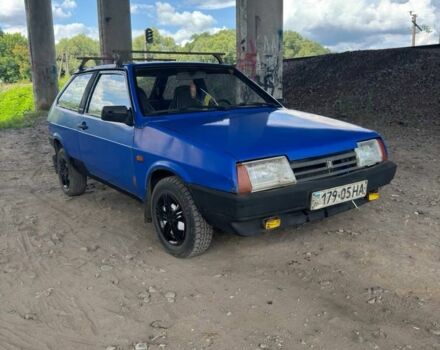Синій ВАЗ 2108, об'ємом двигуна 1.5 л та пробігом 222 тис. км за 400 $, фото 1 на Automoto.ua