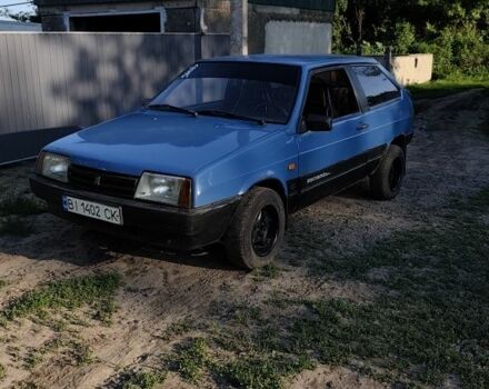 Синий ВАЗ 2108, объемом двигателя 1.3 л и пробегом 70 тыс. км за 721 $, фото 1 на Automoto.ua
