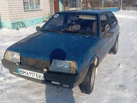 Синий ВАЗ 2108, объемом двигателя 1.6 л и пробегом 450 тыс. км за 1300 $, фото 1 на Automoto.ua