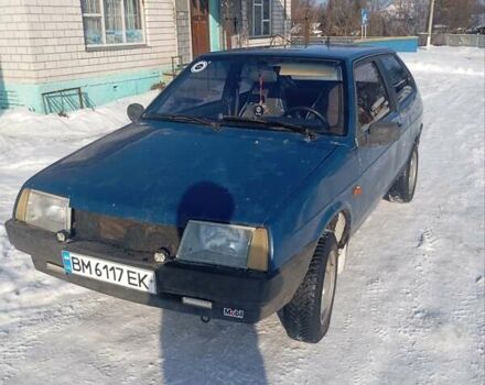 Синий ВАЗ 2108, объемом двигателя 1.6 л и пробегом 450 тыс. км за 1300 $, фото 1 на Automoto.ua