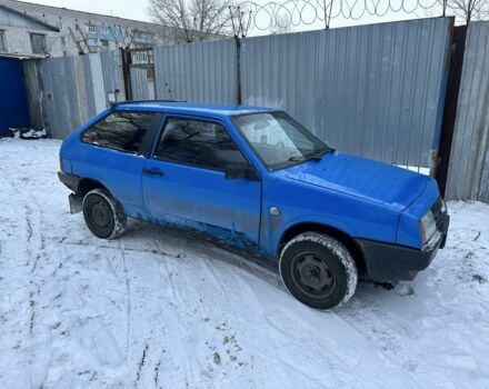 Синий ВАЗ 2108, объемом двигателя 1.3 л и пробегом 90 тыс. км за 535 $, фото 1 на Automoto.ua