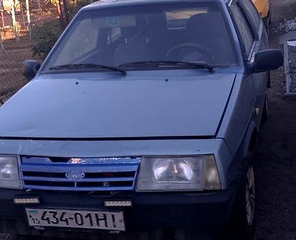 Синий ВАЗ 2108, объемом двигателя 1.5 л и пробегом 585 тыс. км за 800 $, фото 1 на Automoto.ua