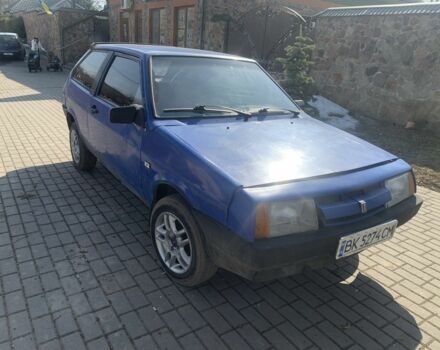 Синий ВАЗ 2108, объемом двигателя 1.3 л и пробегом 250 тыс. км за 450 $, фото 1 на Automoto.ua