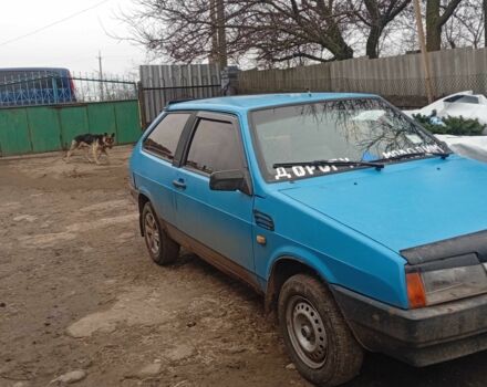 Синий ВАЗ 2108, объемом двигателя 5.67 л и пробегом 148 тыс. км за 853 $, фото 1 на Automoto.ua