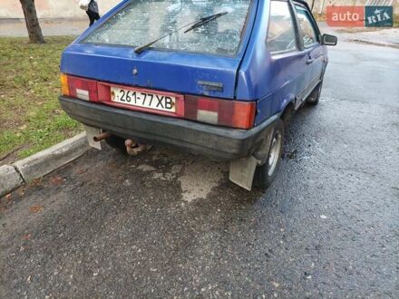 Синій ВАЗ 2108, об'ємом двигуна 1.3 л та пробігом 120 тис. км за 650 $, фото 1 на Automoto.ua