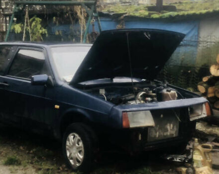 Синий ВАЗ 2108, объемом двигателя 1.3 л и пробегом 244 тыс. км за 354 $, фото 1 на Automoto.ua