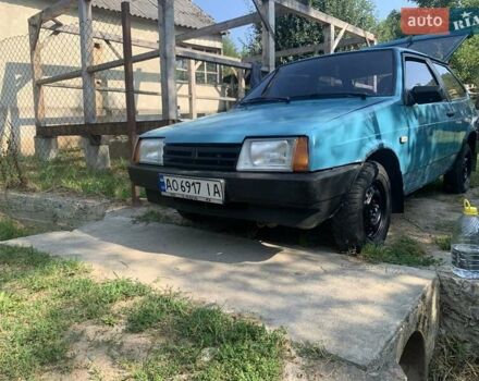 Синий ВАЗ 2108, объемом двигателя 1.3 л и пробегом 600 тыс. км за 655 $, фото 1 на Automoto.ua