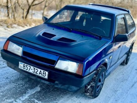 Синий ВАЗ 2108, объемом двигателя 1.5 л и пробегом 200 тыс. км за 742 $, фото 1 на Automoto.ua