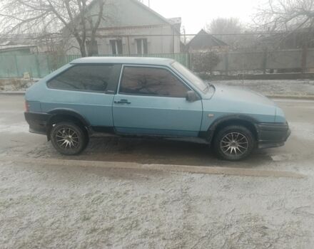 Синий ВАЗ 2108, объемом двигателя 1.5 л и пробегом 230 тыс. км за 559 $, фото 1 на Automoto.ua