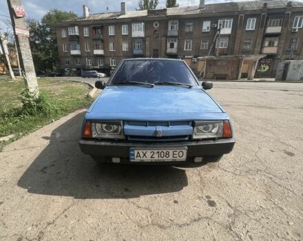 Синий ВАЗ 2108, объемом двигателя 1.3 л и пробегом 35 тыс. км за 1100 $, фото 1 на Automoto.ua
