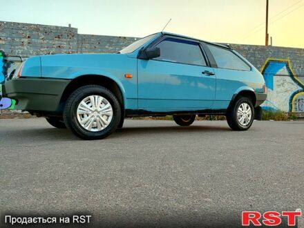 Синий ВАЗ 2108, объемом двигателя 1.3 л и пробегом 0 тыс. км за 1000 $, фото 1 на Automoto.ua