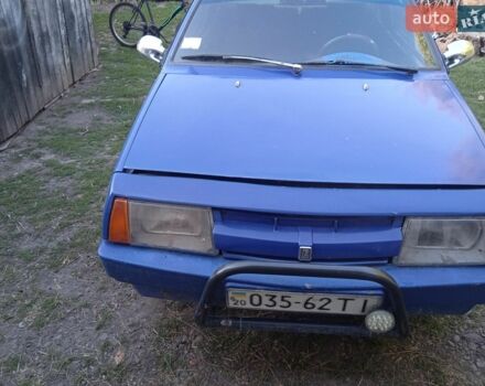 Синий ВАЗ 2108, объемом двигателя 1.3 л и пробегом 737 тыс. км за 800 $, фото 1 на Automoto.ua