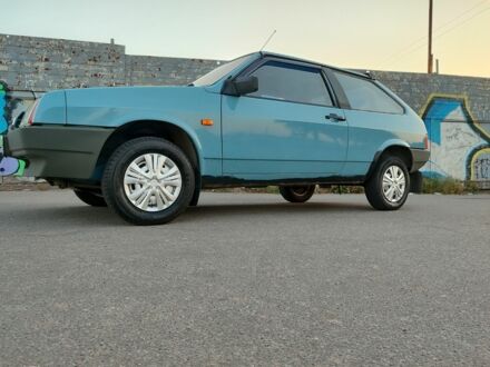 Синий ВАЗ 2108, объемом двигателя 1.3 л и пробегом 120 тыс. км за 1000 $, фото 1 на Automoto.ua