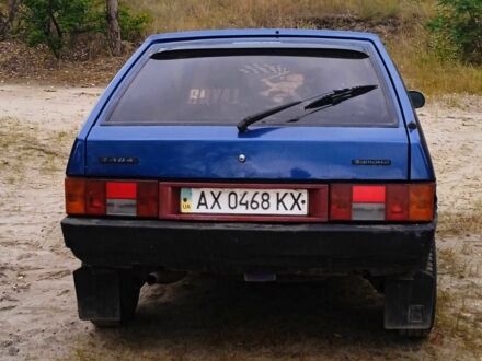 Синий ВАЗ 2108, объемом двигателя 1.3 л и пробегом 200 тыс. км за 1334 $, фото 1 на Automoto.ua