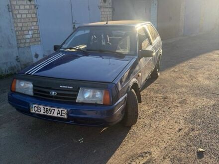 Синий ВАЗ 2108, объемом двигателя 1.3 л и пробегом 94 тыс. км за 382 $, фото 1 на Automoto.ua