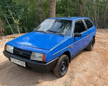 Синий ВАЗ 2108, объемом двигателя 1.5 л и пробегом 289 тыс. км за 445 $, фото 1 на Automoto.ua