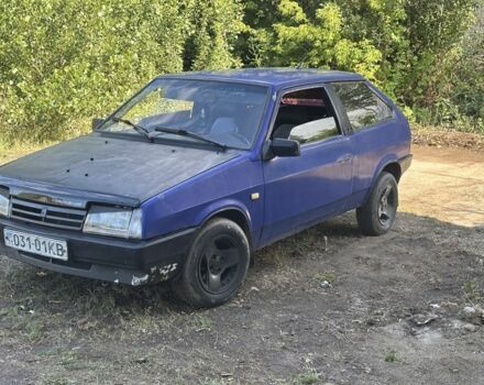 Синій ВАЗ 2108, об'ємом двигуна 1.6 л та пробігом 50 тис. км за 561 $, фото 1 на Automoto.ua
