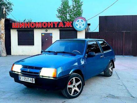 ВАЗ 2108 1989 в Новомосковске на Automoto.ua Синий ВАЗ 2108, объемом двигателя 1.3 л и пробегом 250 тыс. км за 1250 $, фото 1 на Automoto.ua