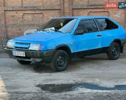 Синий ВАЗ 2108, объемом двигателя 1.29 л и пробегом 75 тыс. км за 795 $, фото 1 на Automoto.ua