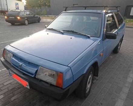Синий ВАЗ 2108, объемом двигателя 1.3 л и пробегом 170 тыс. км за 1200 $, фото 1 на Automoto.ua