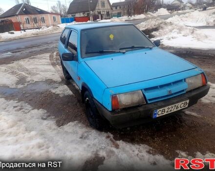 Синій ВАЗ 2108, об'ємом двигуна 1.3 л та пробігом 155 тис. км за 750 $, фото 1 на Automoto.ua