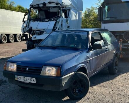 Синий ВАЗ 2108, объемом двигателя 1.5 л и пробегом 200 тыс. км за 682 $, фото 1 на Automoto.ua