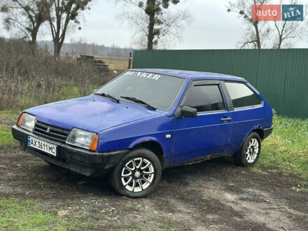 Синий ВАЗ 2108, объемом двигателя 1.29 л и пробегом 84 тыс. км за 450 $, фото 1 на Automoto.ua