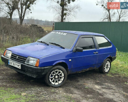 Синій ВАЗ 2108, об'ємом двигуна 1.29 л та пробігом 84 тис. км за 450 $, фото 1 на Automoto.ua