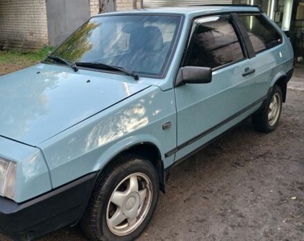 Синий ВАЗ 2108, объемом двигателя 1.3 л и пробегом 125 тыс. км за 2100 $, фото 1 на Automoto.ua