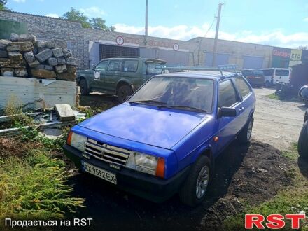 Синий ВАЗ 2108, объемом двигателя 1.3 л и пробегом 52 тыс. км за 1300 $, фото 1 на Automoto.ua