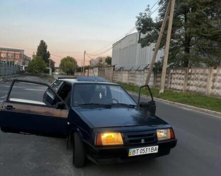 Синий ВАЗ 2108, объемом двигателя 1.1 л и пробегом 100 тыс. км за 447 $, фото 1 на Automoto.ua