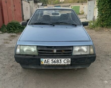 Синий ВАЗ 2108, объемом двигателя 1.5 л и пробегом 75 тыс. км за 450 $, фото 1 на Automoto.ua
