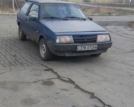 Синий ВАЗ 2108, объемом двигателя 1.3 л и пробегом 400 тыс. км за 592 $, фото 1 на Automoto.ua