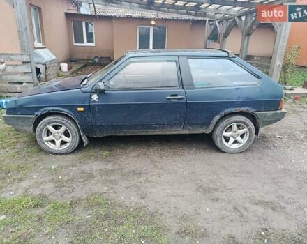 Синий ВАЗ 2108, объемом двигателя 1.3 л и пробегом 250 тыс. км за 478 $, фото 1 на Automoto.ua