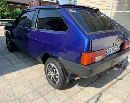 Синий ВАЗ 2108, объемом двигателя 1.5 л и пробегом 150 тыс. км за 1100 $, фото 1 на Automoto.ua