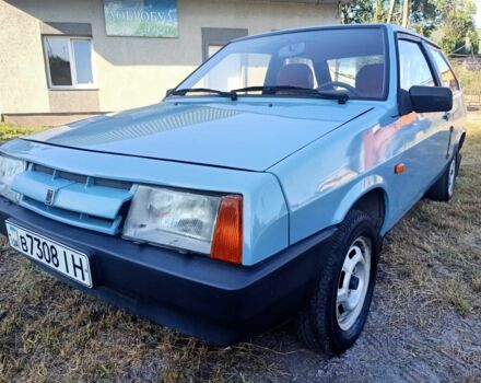 Синій ВАЗ 2108, об'ємом двигуна 1.3 л та пробігом 115 тис. км за 1999 $, фото 1 на Automoto.ua