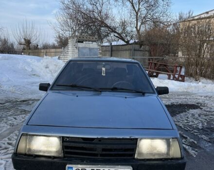 Синий ВАЗ 2108, объемом двигателя 1.3 л и пробегом 60 тыс. км за 1000 $, фото 1 на Automoto.ua