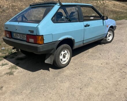 Синий ВАЗ 2108, объемом двигателя 1.5 л и пробегом 160 тыс. км за 846 $, фото 1 на Automoto.ua