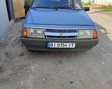 Синий ВАЗ 2108, объемом двигателя 1.3 л и пробегом 88 тыс. км за 1795 $, фото 1 на Automoto.ua