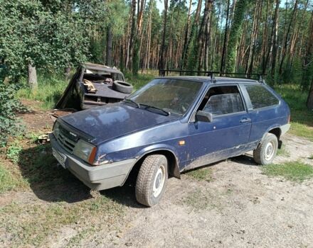 Синий ВАЗ 2108, объемом двигателя 1.5 л и пробегом 111 тыс. км за 650 $, фото 1 на Automoto.ua
