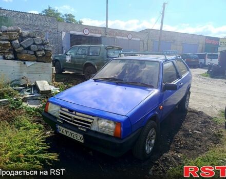 Синий ВАЗ 2108, объемом двигателя 1.3 л и пробегом 52 тыс. км за 1300 $, фото 1 на Automoto.ua