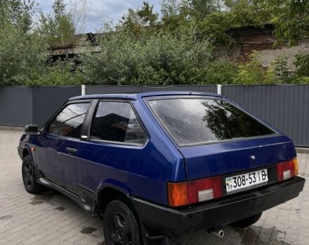 Синий ВАЗ 2108, объемом двигателя 1.3 л и пробегом 39 тыс. км за 799 $, фото 1 на Automoto.ua