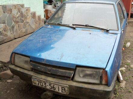 Синий ВАЗ 2108, объемом двигателя 0 л и пробегом 300 тыс. км за 300 $, фото 1 на Automoto.ua