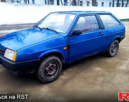 Синій ВАЗ 2108, об'ємом двигуна 1.3 л та пробігом 95 тис. км за 500 $, фото 1 на Automoto.ua