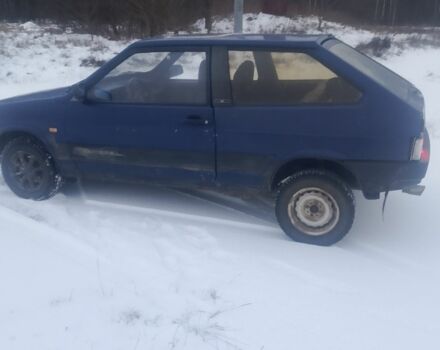 Синій ВАЗ 2108, об'ємом двигуна 1.1 л та пробігом 130 тис. км за 600 $, фото 1 на Automoto.ua